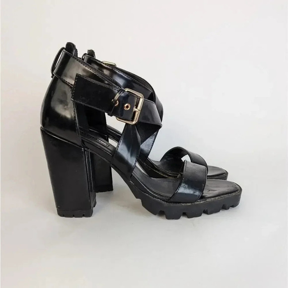 Chunky Forever 21 Block Heels - 9 - Picture 6 of 8